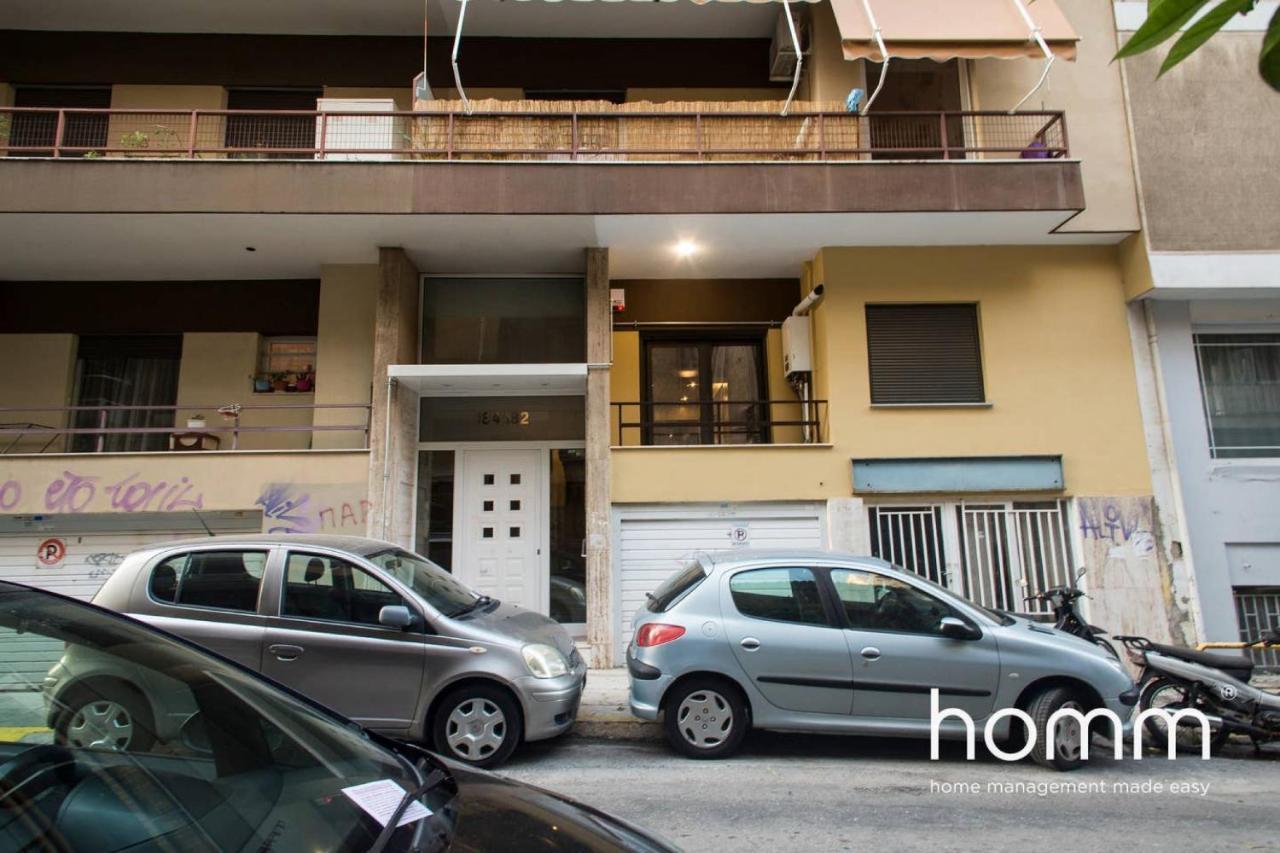 Unique Urban Homm Studio In Piraeus, Alkiviadou Apartment Exterior photo