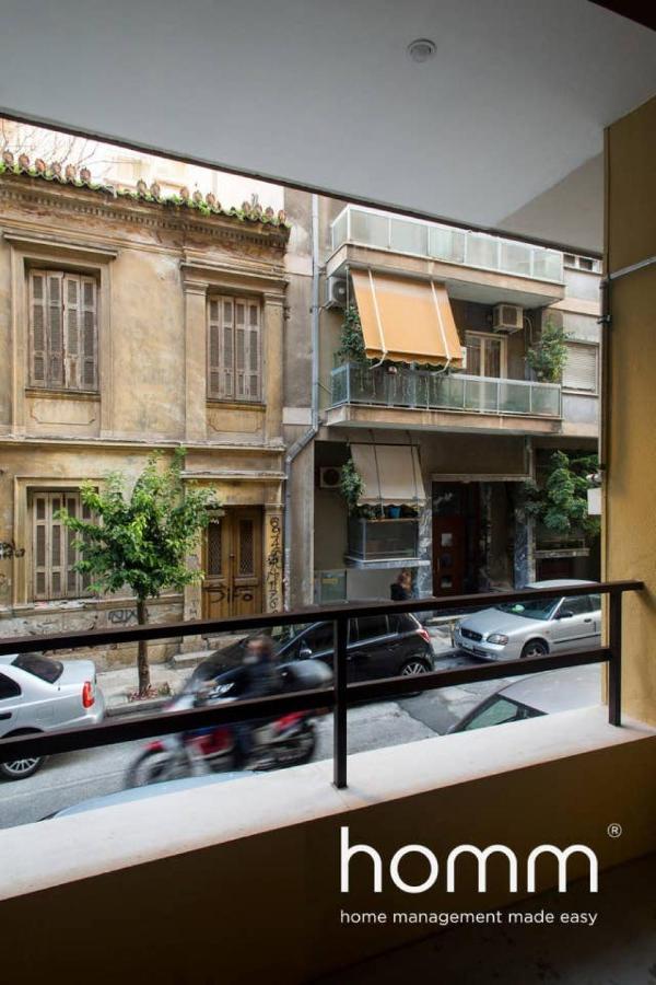 Unique Urban Homm Studio In Piraeus, Alkiviadou Apartment Exterior photo